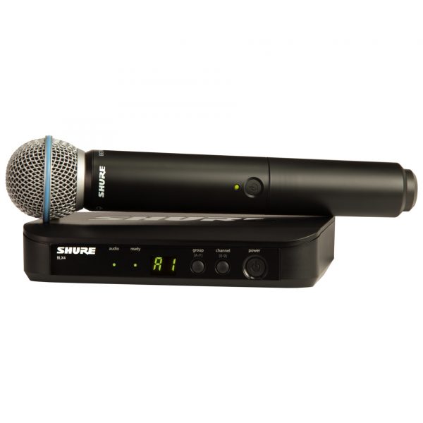 SHURE BLX24EBETA58 RADIOMICROFONO PALMARE
