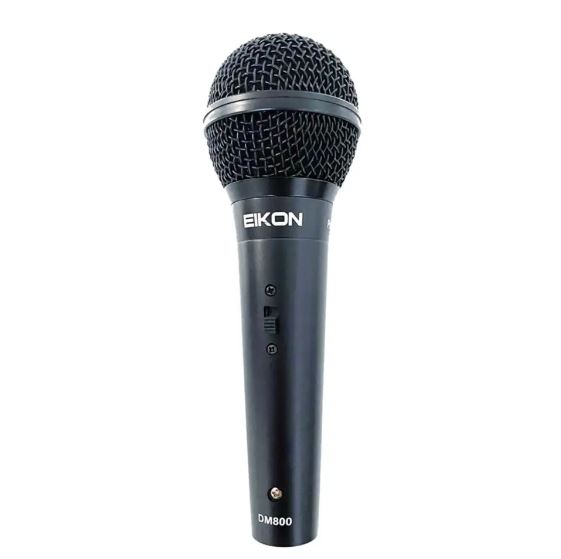 EIKON DM800 MICROFONO DINAMICO+CAVO XLR 5 MT