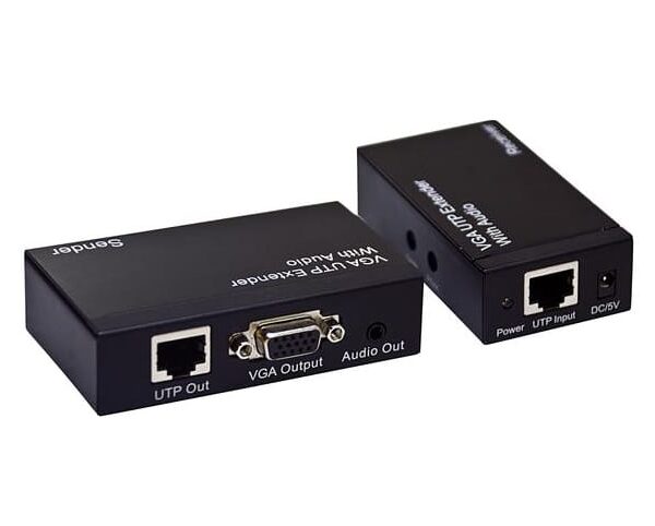 380012556E VGA EXTENDER E SPLITTER CON AUDIO
