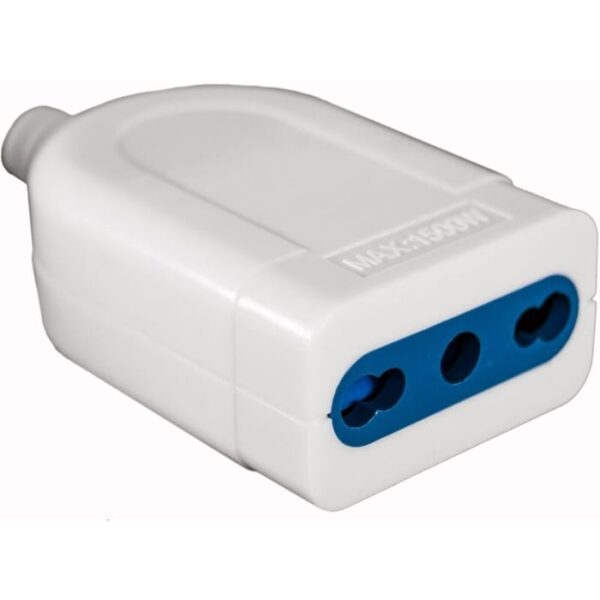 381004038E PRESA RETE 16A BIANCA VOLANTE