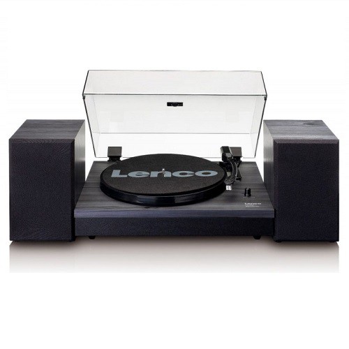 LENCO LS-301 BK SISTEMA COMPLETO GIRADISCHI + CASSE