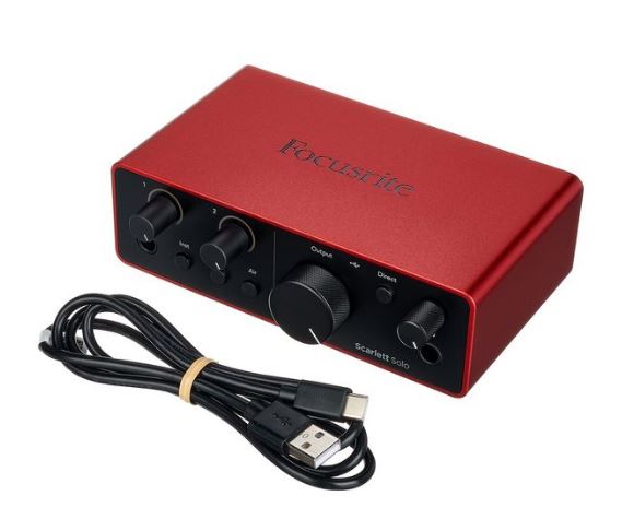FOCUSRITE SCARLETT SOLO 4TH GENERATION