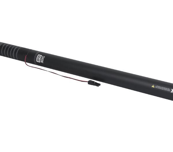 CANNONE ELETTRICO CONFETTI BIANCO 80CM