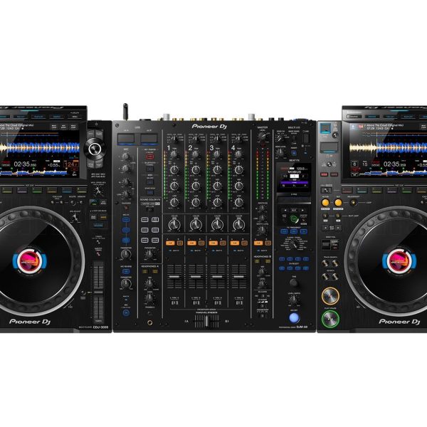 Bundle Pioneer DJ: 2x CDJ-3000X + 2x FLT-3000X + DJM-A9 + FLT-DJM-A9