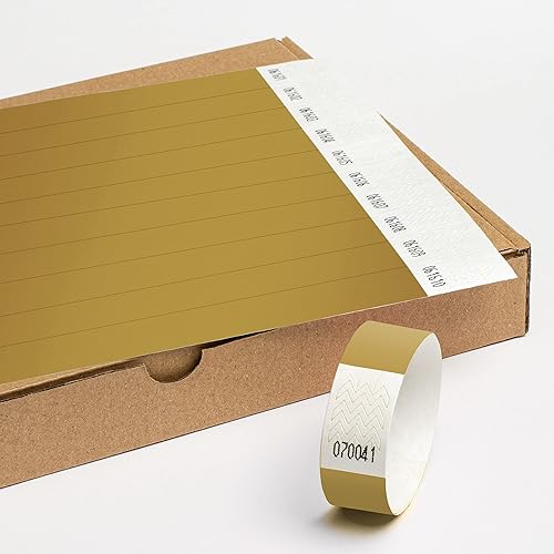 BRACCIALE MONOUSO TYVEK GOLD