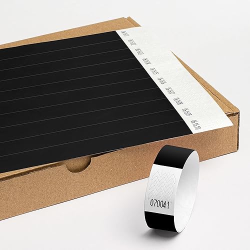 BRACCIALE MONOUSO TYVEK NERO