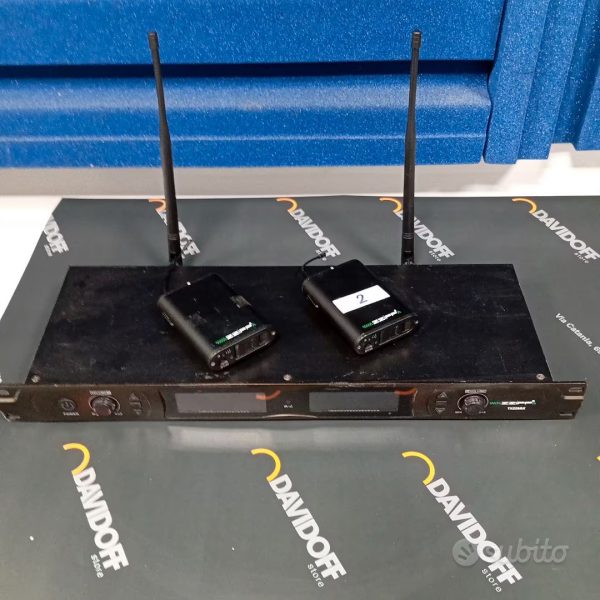USATO RADIO MICROFONO DUAL ZZIPP TXZZ801